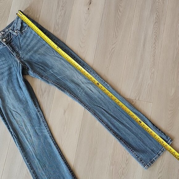 Rock 47 by Wrangler Low Rise Bootcut Jeans Size10 - Picture 8 of 14